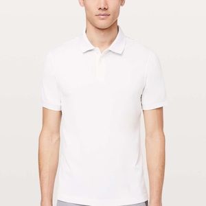 Lululemon white golf shirt